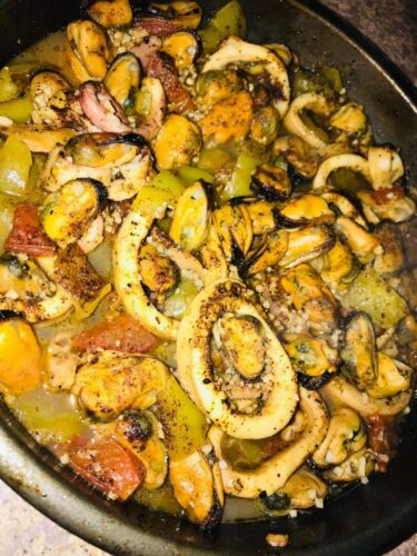 طاجن السبيط وبلح البحر - دمدومى