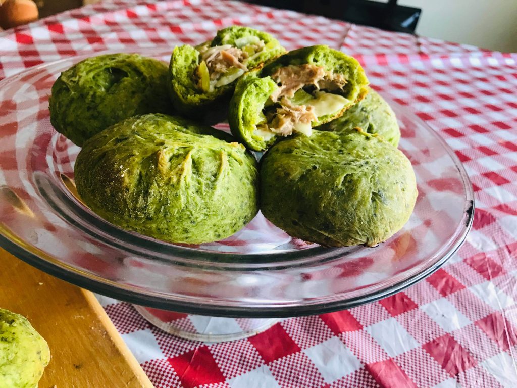 فطائر السبانخ بدون عجن مع دمدومي 🍽😍😘