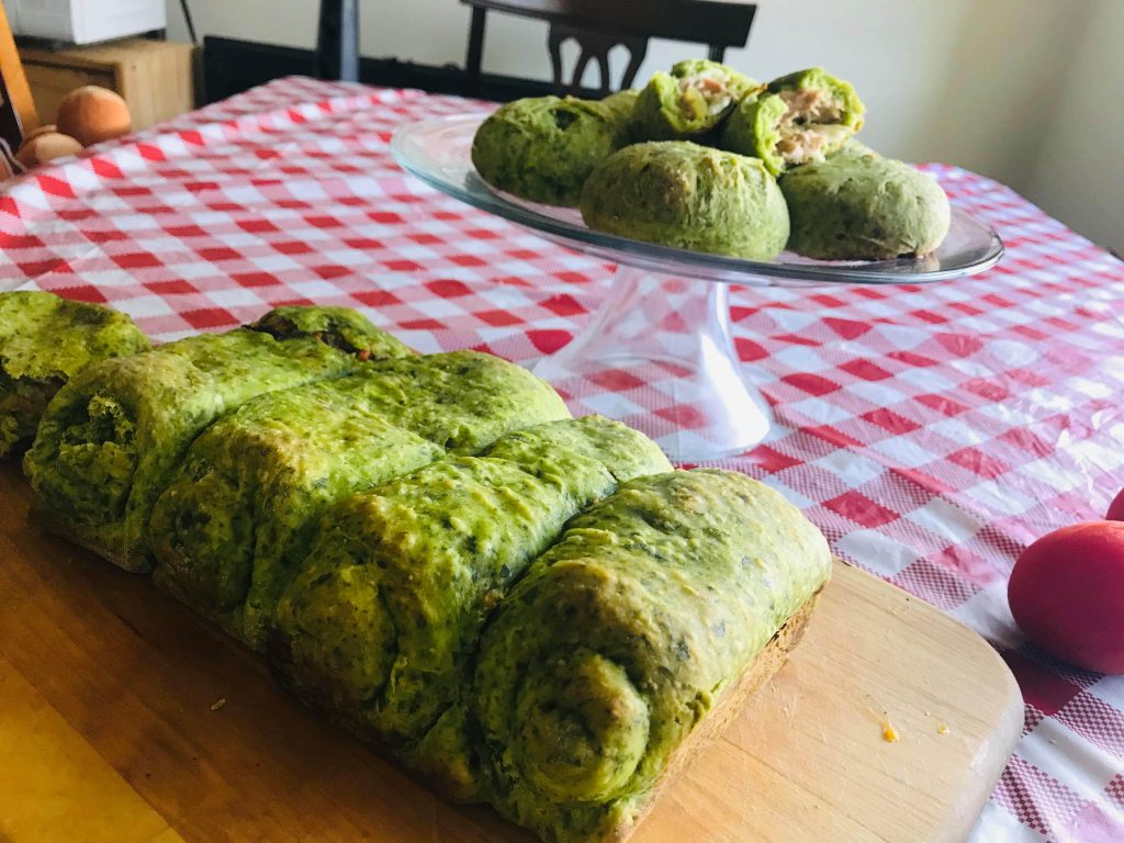فطائر السبانخ بدون عجن مع دمدومي 😍😘🍽